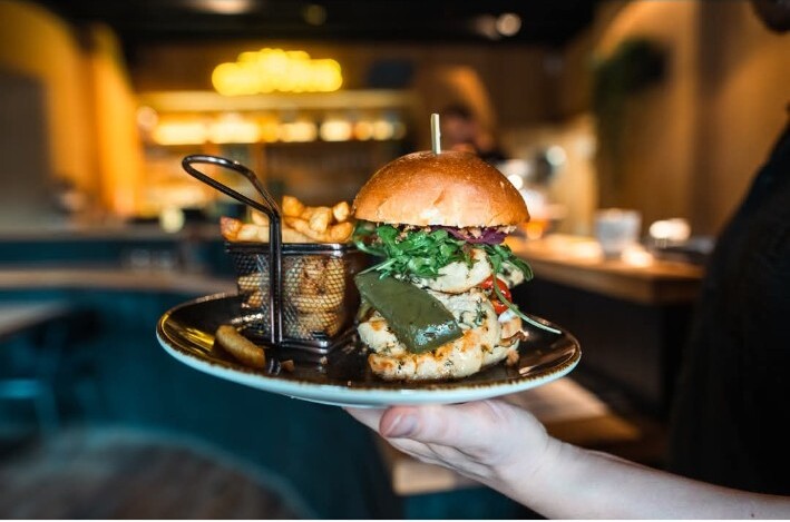 Burger généreux de la Taverne